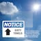 Signmission Dirty Towels (Up Arrow) Sign With Symbol, 18 in W x Rectangle, Vinyl Decal OS-2PACK-NS-D-1218-L-11045 - alternate 4